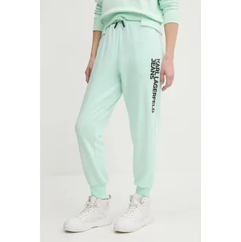 Tepláky Karl Lagerfeld Jeans A1W10058 zelená 07X, vel. XS