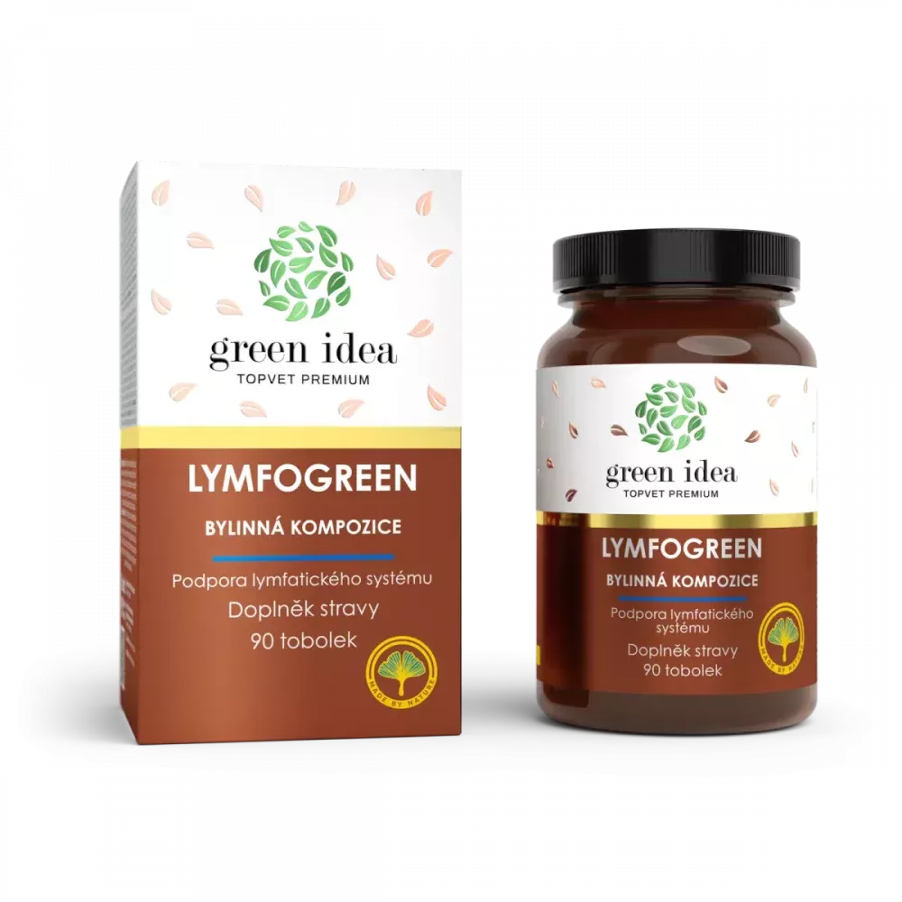 Green Idea LYMFOGREEN Podpora lymfatického systému