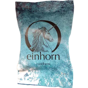 Kondom Einhorn Condoms: Bali, 7 condoms in the chips bag
