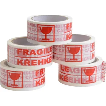 Lepicí páska Lepicí páska s potiskem FRAGILE / KŘEHKÉ 48 mm / 60 m