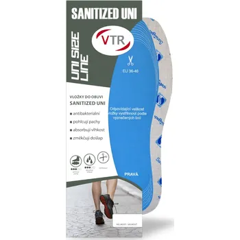 Vložka do bot VTR Vložky do bot SANITIZED UNI - ostřihávací, velikost 36-46