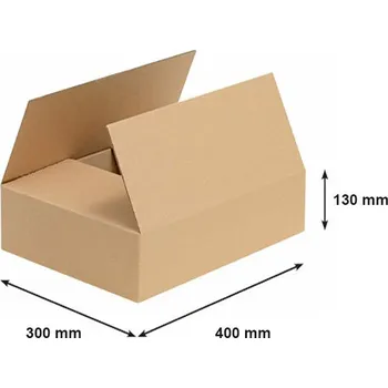 Kartonová krabice 400x300x130 mm 3VVL