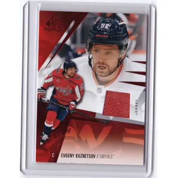 Sběratelská karetní hra 2023-24 UD SP Game Used EVGENY KUZNETSOV Red Jersey
