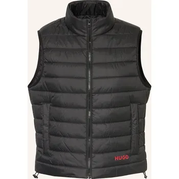 Pánská bunda Hugo Pánská Prošívaná Vesta Brentino, černá, 48