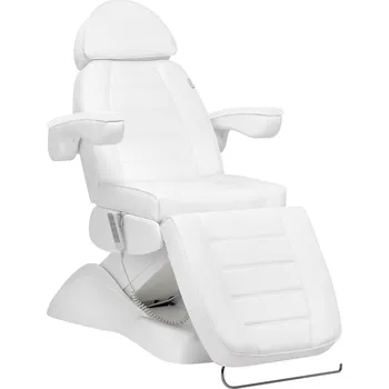 Masážní stůl ACTIVESHOP Elektrické kosmetické křeslo Lux 4M bílé s kolébkou