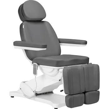 Masáž Elektrické kosmetické křeslo SILLON CLASSIC 2 motory pedi grey