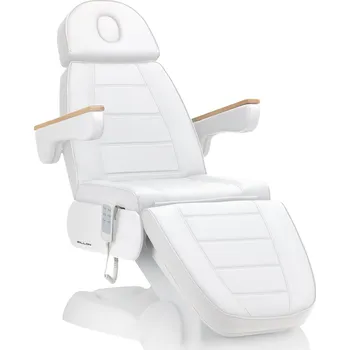 Masáž Elektrické kosmetické křeslo SILLON Lux 273b 3 motory bílé