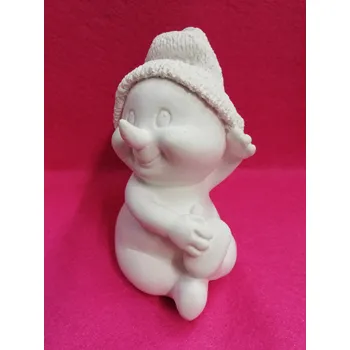 Odlitek k dalšímu tvoření - Sněhulák č.2