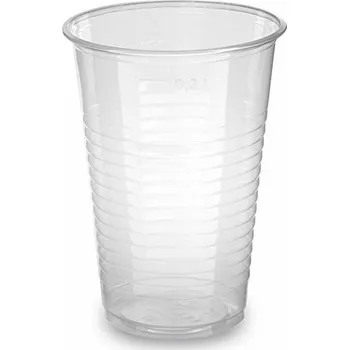 Krabice na pečivo Kelímek plastový průhledný 0,3 l / 100 kusů