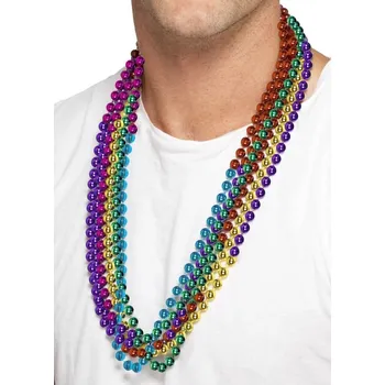 Karnevalový doplněk SmiffysPárty korále barevné