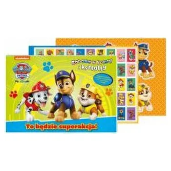 První čtění Co za akcja!. Psi Patrol. Zabawa w kolory i kształty - opracowanie zbiorowe