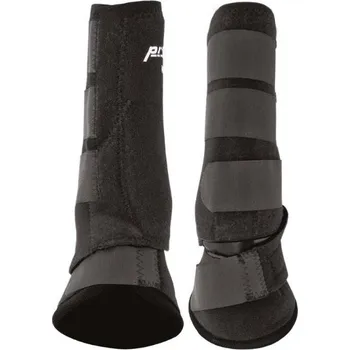 Koňské kamaše Kloubové kamaše PRO-TECH + zvony černé (S)