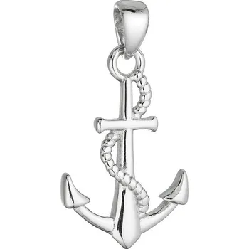 Přívěsek Stříbrný přívěsek kotva 64053
