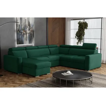 Sedací souprava Falco Sedací souprava Petrit U levá Kronos zelená