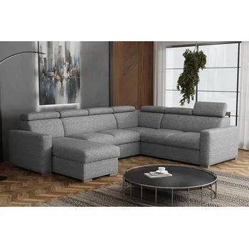 Sedací souprava Falco Sedací souprava Petrit U levá Aragon šedá