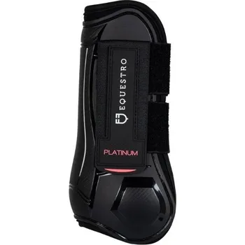 Koňské kamaše Šlachové chrániče EQUESTRO Platinum černé FULL