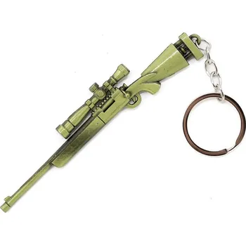 Albainox Přívěšek na klíče puška Remington M24 MOSAZNÝ