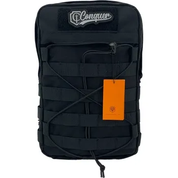 turistický batoh Conquer MTPC ZIP batoh na vestu Black