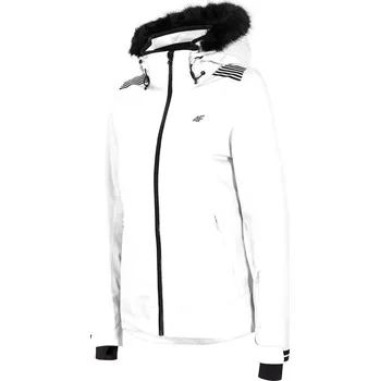 4F Dámská lyžařská bunda H4Z18-KUDN008 White S