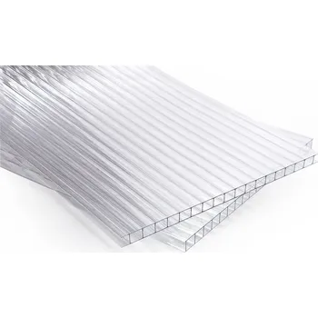 Polykarbonátová deska EXOLON Polykarbonátová deska čirá 2W (dvoustěnná) 1000 x 2100 x 6 mm