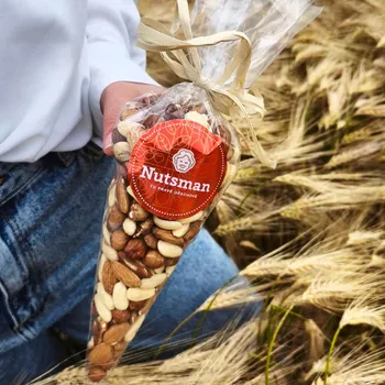 NUTSMAN Dárkový kornout OŘECHOVÁ SMĚS 300 g