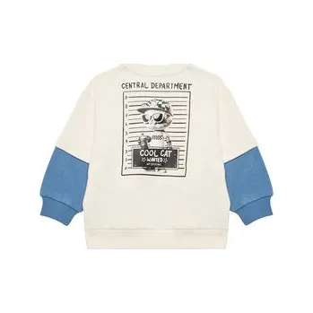 Pánská mikina United Colors Of Benetton Mikina 3UNIG10I5 Béžová Regular Fit 116