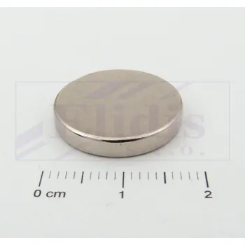 Dekorativní magnet Neodymový magnet válec N38 D18x3mm