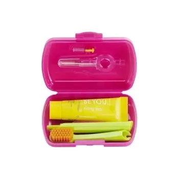 Curaprox travel set 5460 - cestovní set (ZP,ZK,MK 2x + držák)