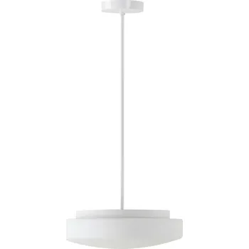 OSMONT EDN61068 EDNA P3 závěsné skleněné svítidlo bílá IP40 3000 K 18W LED
