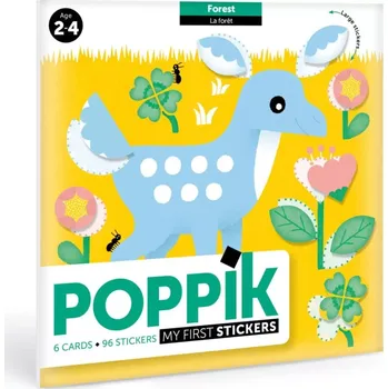 samolepka Poppik Moje první samolepky Les