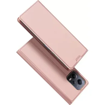 Pouzdro na mobilní telefon DUX DUCIS peněženkové pouzdro SKIN PRO pro REDMI NOTE 12 5G rose
