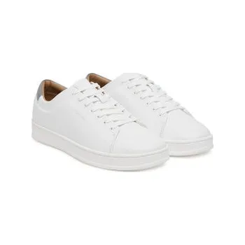 Pánské tenisky Sneakersy Calvin Klein Pure Low Laceup Cupsole Hf Lth HM0HM01859 Bílá 43