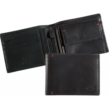 Peněženka Camel Active Salamanca Horizontal Wallet Kožená větší černá peněženka 181-703-60 černá
