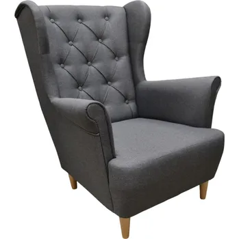 Křeslo Falco Relaxační křeslo ušák tmavě šedá