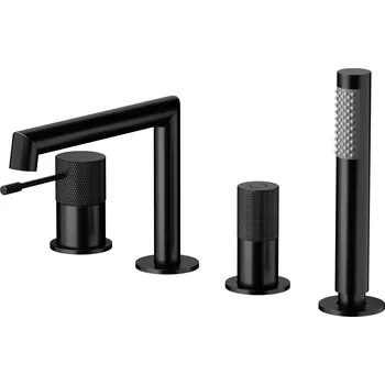 Vodovodní baterie Cersanit Zen vanová baterie na vanu černá S951-568