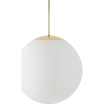 OSMONT ISI70145 ISIS P4 PM-M HP závěsné plastové svítidlo mosaz leštěná / bílá IP40 3000 K 59W LED