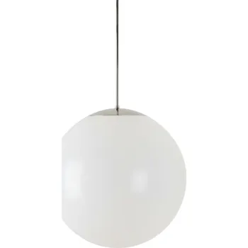 OSMONT ISI62980 ISIS P4 HP závěsné plastové svítidlo nerez leštěná / bílá IP40 4000 K 59W LED