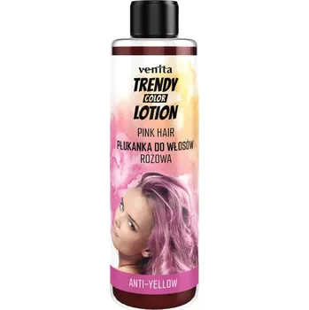 Stylingový přípravek Venita Trendy oplach na vlasy růžový, 200 ml