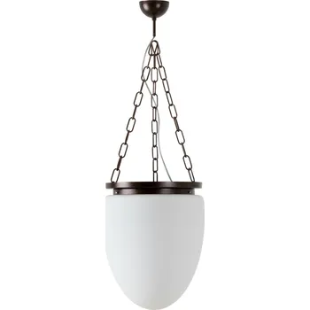 OSMONT MIR67981 MIRA R závěsné skleněné svítidlo starobronz / bílá IP40 4000 K 27W LED