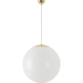 OSMONT ISI66754 ISIS S4 závěsné plastové svítidlo mosaz leštěná / bílá IP40 4000 K 41W LED DALI