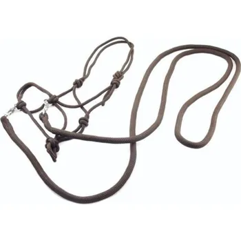 Jezdecká provazová ohlávka UMBRIA EQUITAZIONE hnědá