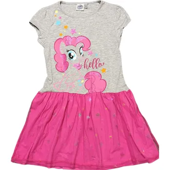Dívčí šaty Sun City Šaty MY LITTLE PONY s tylovou vrstvou šedorůžové Velikost: 98