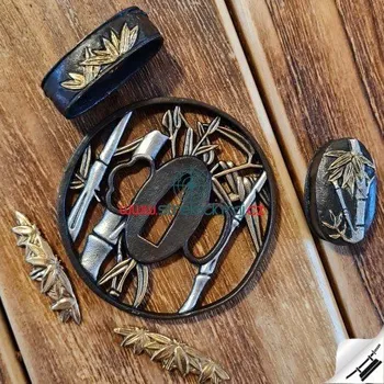 Počítačová hra koshirae bamboo, ozdobná výbava samurajského meče