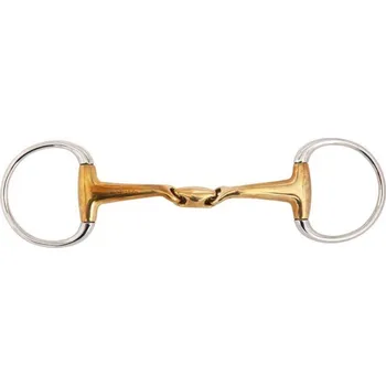 Udidlo pro koně Udidlo oliva BR Soft Contact dvakrát lomené 145mm/16mm