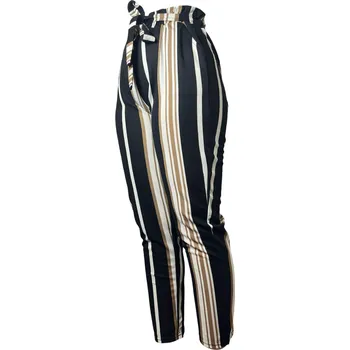 Dámské kalhoty Dámské bambusové kalhoty černo-zlaté 8822-1 Velikost: XXL
