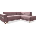 Růžová rozkládací/s úložným prostorem rohová pohovka (pravý roh/do L) Classy Sophie – Miuform ID_1785510