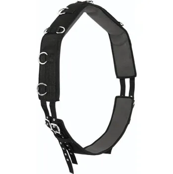 Lonžovací obřišník UMBRIA EQUITAZIONE Neoprene černý