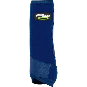 Koňské kamaše Kloubové kamaše PRO-TECH Airflow přední tmavě modré (M)