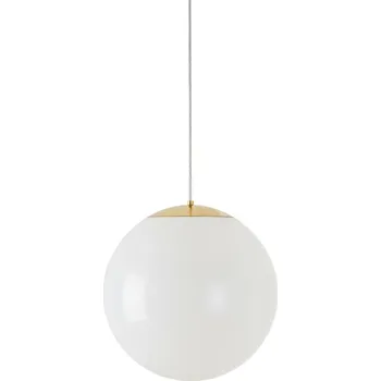 OSMONT ISI63044 ISIS S3 HP závěsné plastové svítidlo mosaz leštěná / bílá IP40 3000 K 52W LED