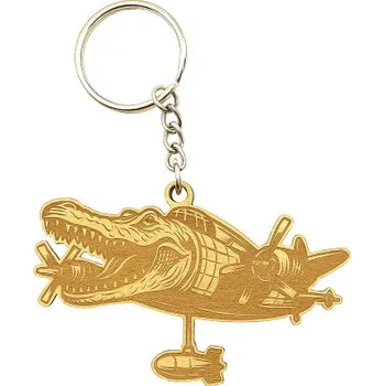 Žertovný předmět Bombardino Crocodilo - Italian Brainrot - přívěšek nebo klíčenka s gravírováním- Tričkový.cz